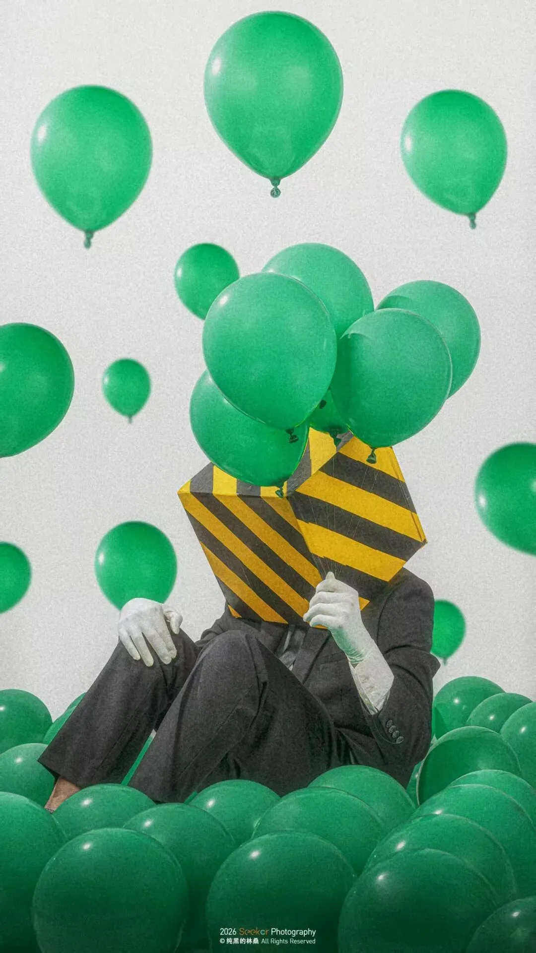 《GREEN DAY.》——纯黑的林桑作品